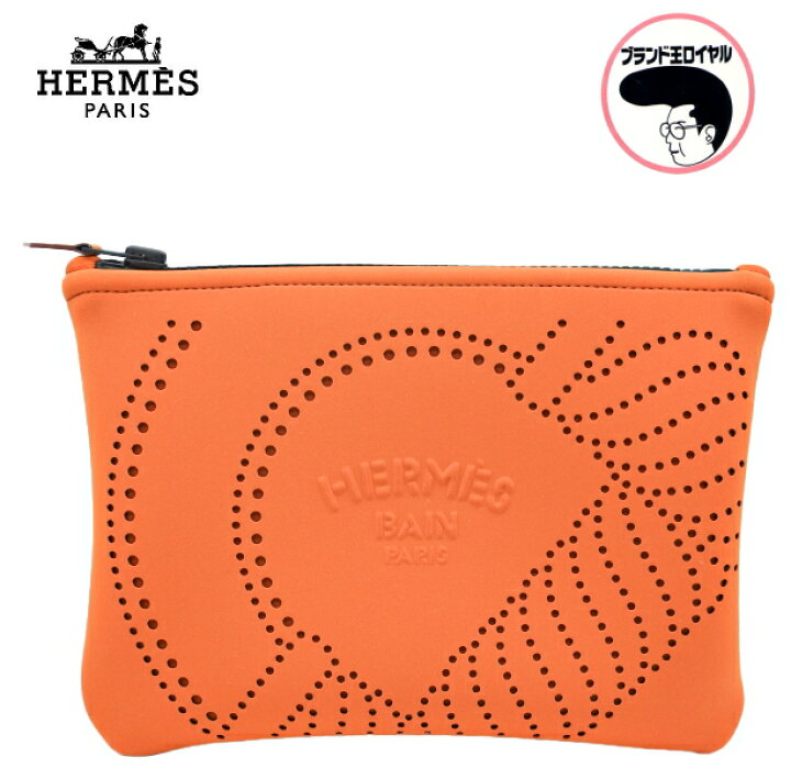 楽天市場】【中古】HERMES エルメス ネオバンPM ポーチ カノエH 