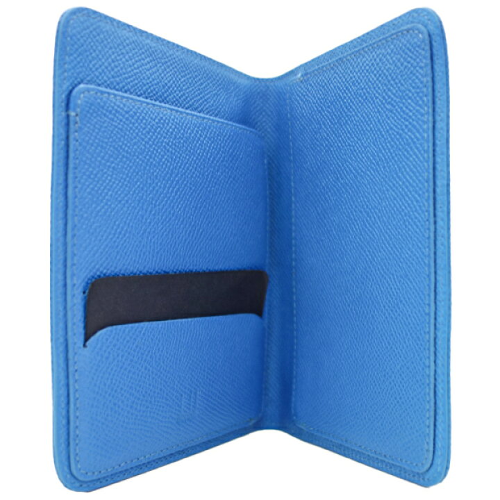 楽天市場】ダンヒル Dunhill パスポートケース ブルー【中古  