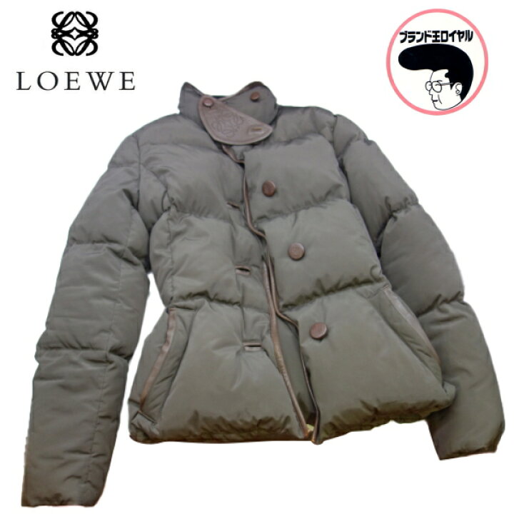 楽天市場】LOEWE ロエベ ダウンジャケット レディース ブラウン 【中古 