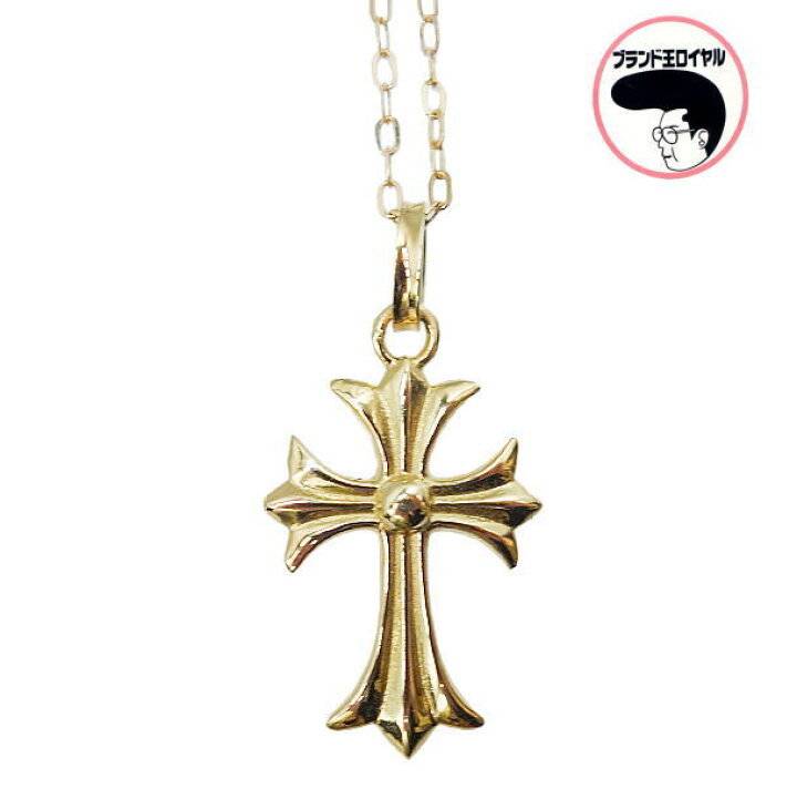 楽天市場】K18 クロスネックレス イエローゴールド ネックレス  
