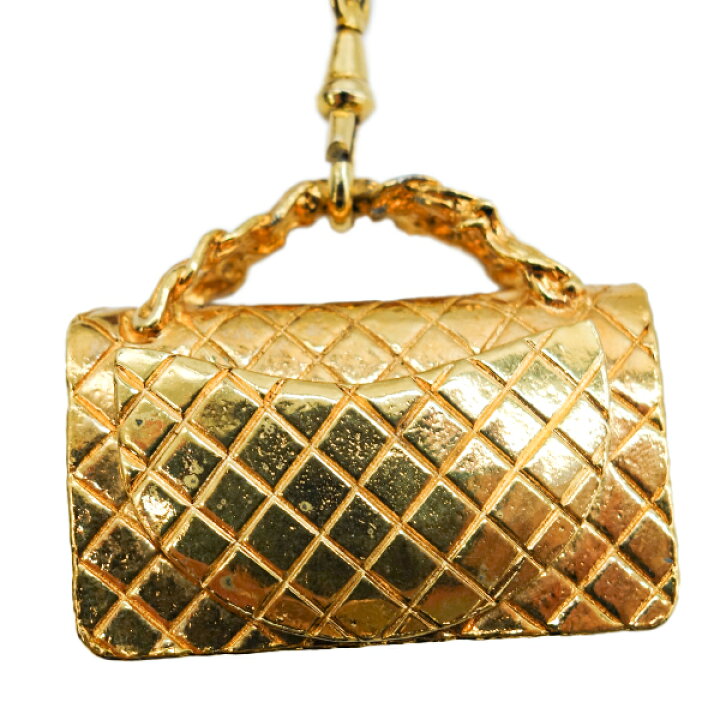 楽天市場】【中古】CHANEL シャネル チェーンネックレス 麦わら帽子 