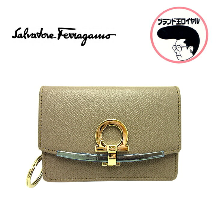 楽天市場】【中古】未使用品 Ferragamo フェラガモ カードケース 名刺 