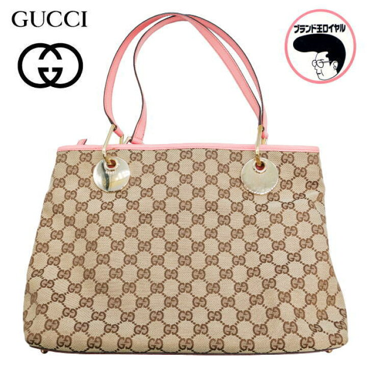 楽天市場】GUCCI グッチ GGキャンバス トートバッグ 120837 ベージュ 