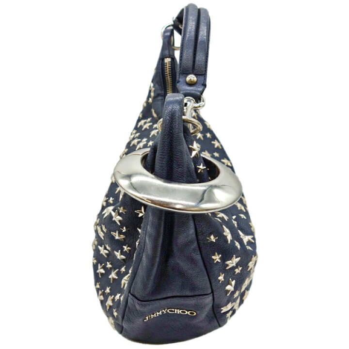 楽天市場】【中古】ジミーチュウ JIMMY CHOO スタッズ ワンショルダー 