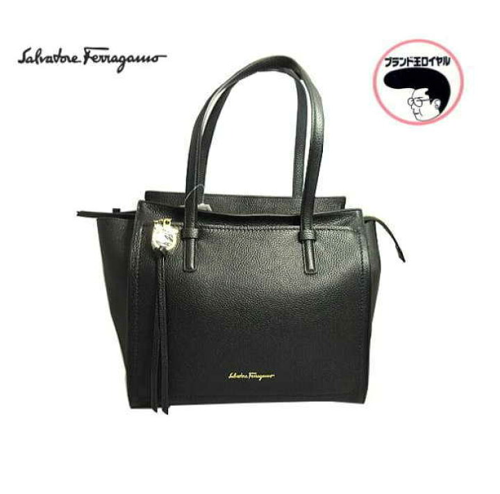 楽天市場】【中古】未使用 フェラガモ ferragamo トートバッグ 