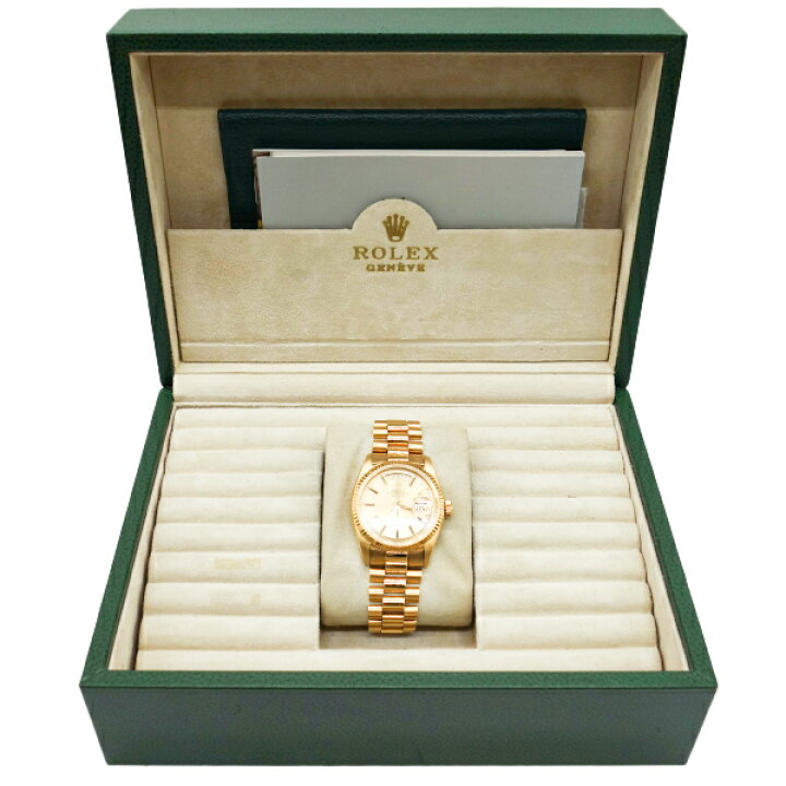 楽天市場】ROLEX ロレックス 1803 デイデイト K18金無垢 メンズ腕時計 