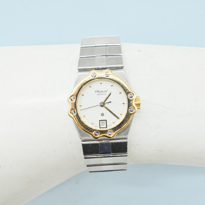 楽天市場】【中古】ショパール chopard サンモリッツ K18コンビ 