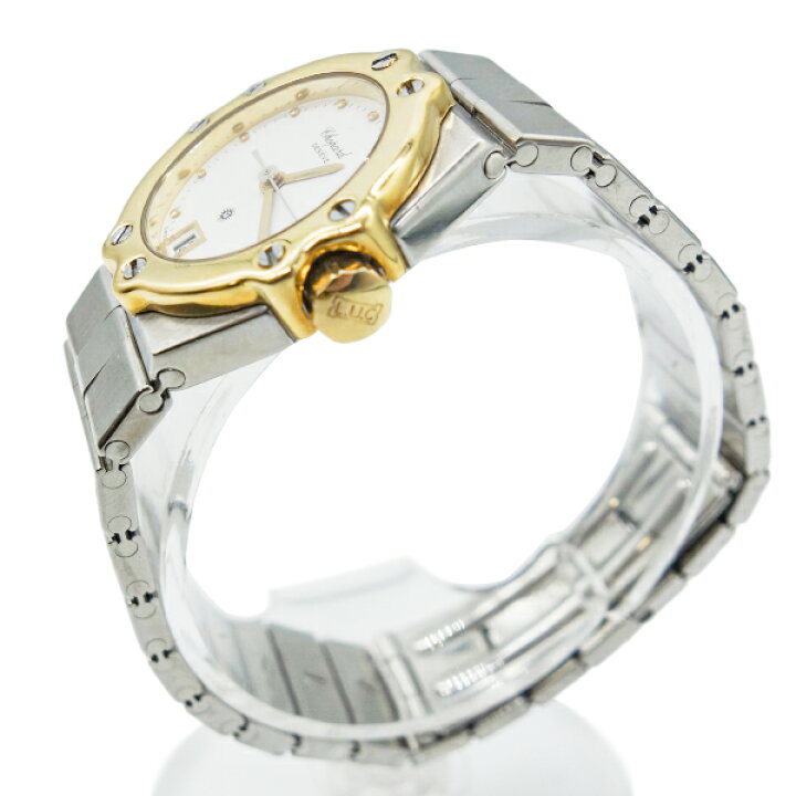楽天市場】【中古】ショパール chopard サンモリッツ K18コンビ 