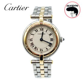 カルティエ Cartier パンテール ヴァンドームSM 1ロウ SS×K18 レディース コンビ　QZ　腕時計 W25030B5　【中古】