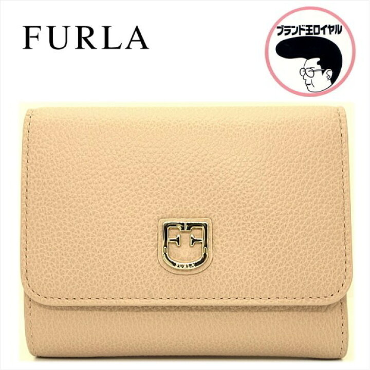 楽天市場】【中古】未使用品 FURLA フルラ 三つ折り財布 ピンク  