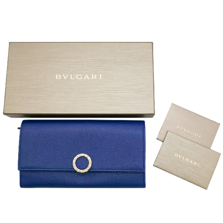 楽天市場】【中古】未使用品 ブルガリ BVLGARI ブルガリブルガリ長財布  