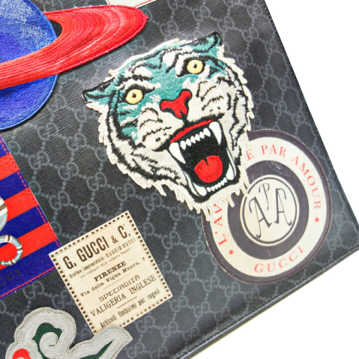 楽天市場】【中古】GUCCI グッチ GGスプリーム 2wayショルダートート 
