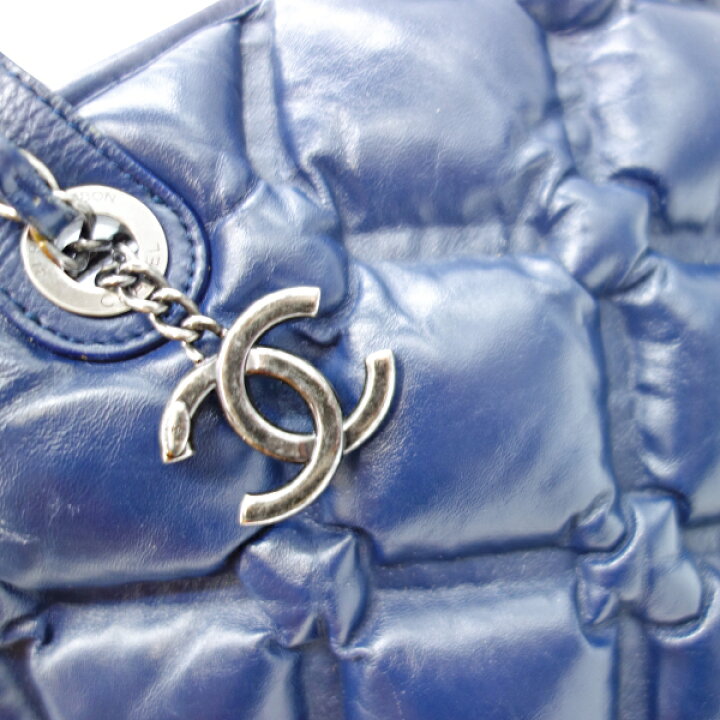 楽天市場】【中古】CHANEL シャネル バブルキルト 2wayトート 