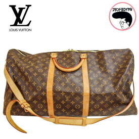 【中古】LOUIS VUITTON ルイヴィトン モノグラム キーポルバンドリエール60　M41412 　 旅行用ボストンバッグ　ショルダーストラップ付き