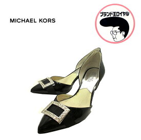 【中古】ほぼ未使用　MICHAEL KORS マイケルコース　パンプス 　レディース　靴　ブラック