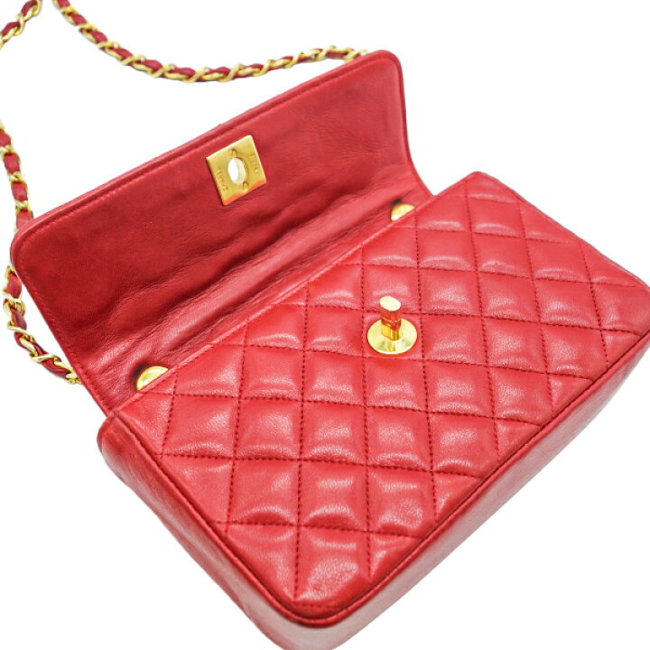 楽天市場】CHANEL シャネル ミニマトラッセ チェーンショルダーバッグ  