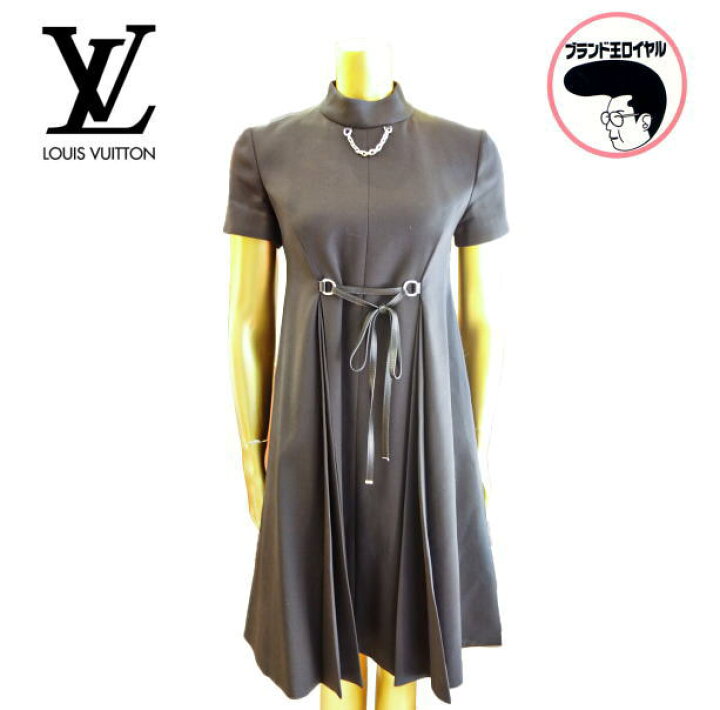 楽天市場】【中古】Louis Vuitton ルイヴィトン ワンピース ブラック  