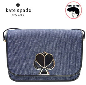 【中古】未使用品 Kate spade ケイトスペード 2wayショルダーバッグ デニム