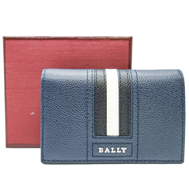 楽天市場】【中古】未使用品 BALLY バリー 名刺入れ カードケース パス 