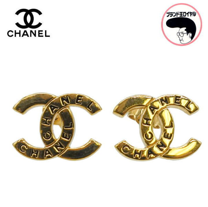 楽天市場】【中古】CHANEL シャネル ココマーク ピアス ゴールド  