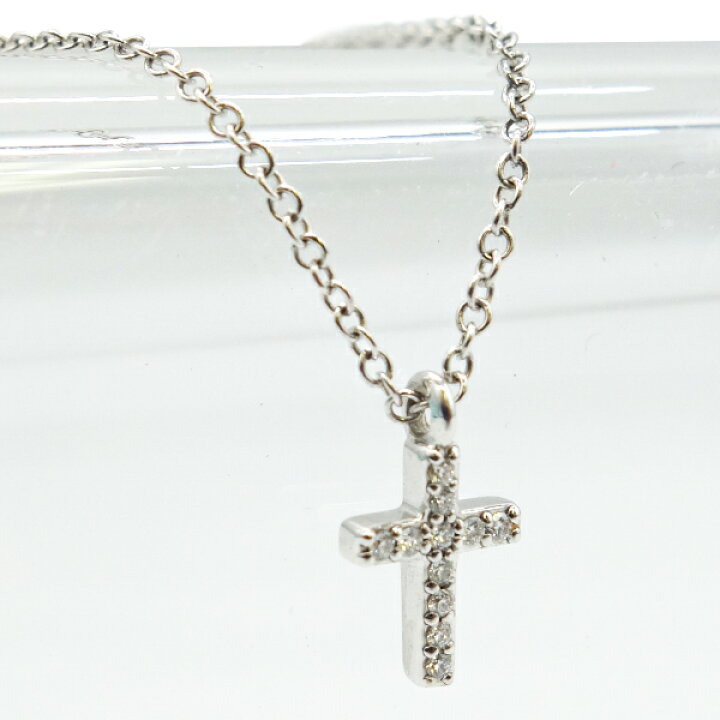 楽天市場】TIFFANY＆CO ティファニー ネックレス メトロクロス ミニ 