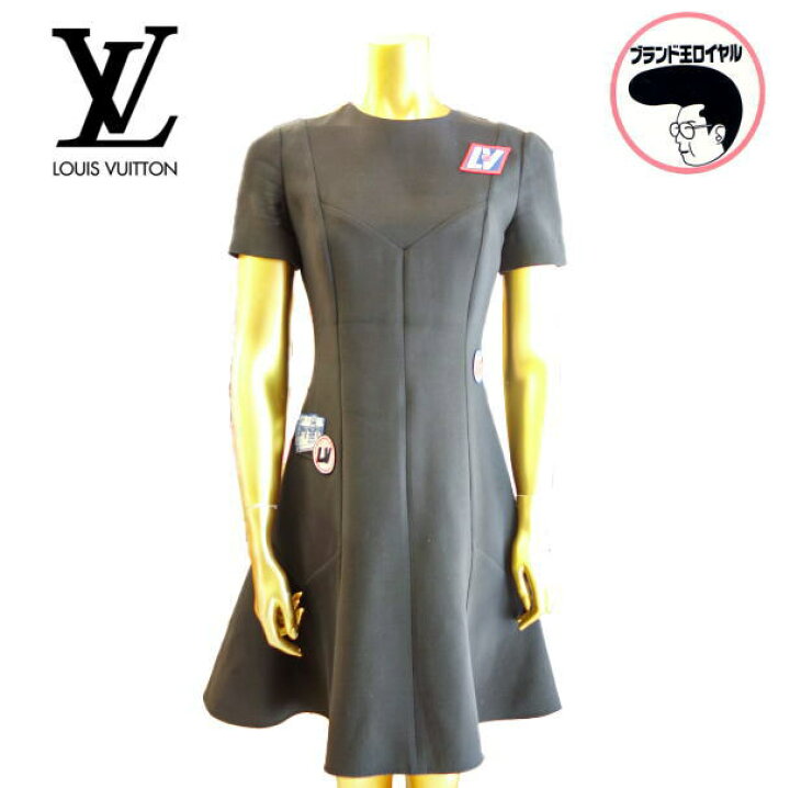 楽天市場】【中古】Louis Vuitton ルイヴィトン ワンピース ブラック  