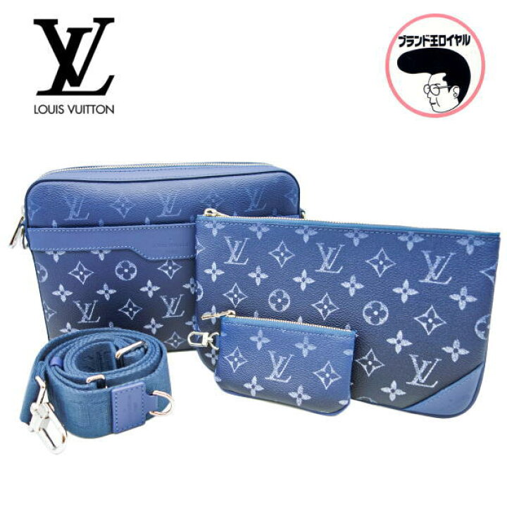 楽天市場】【中古】未使用品 LOUIS VUITTON ルイヴィトン トリオ 