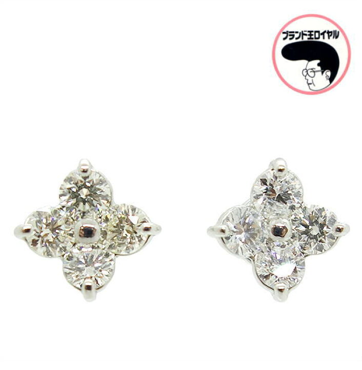 楽天市場】ダイヤモンドピアス H&C ハート＆キューピッド 1.00ct Pt900 