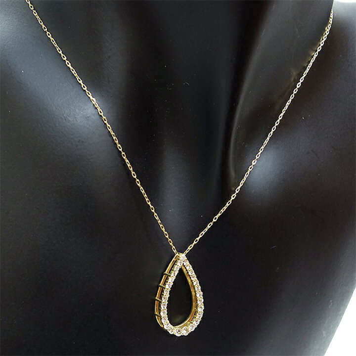 楽天市場】ダイヤモンドネックレス 0.50ct ハートアンドキューピッド 