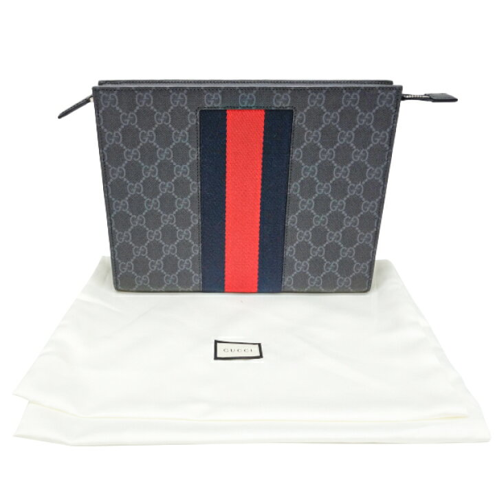 楽天市場】【中古】未使用品 GUCCI グッチ クラッチ セカンドバッグ 