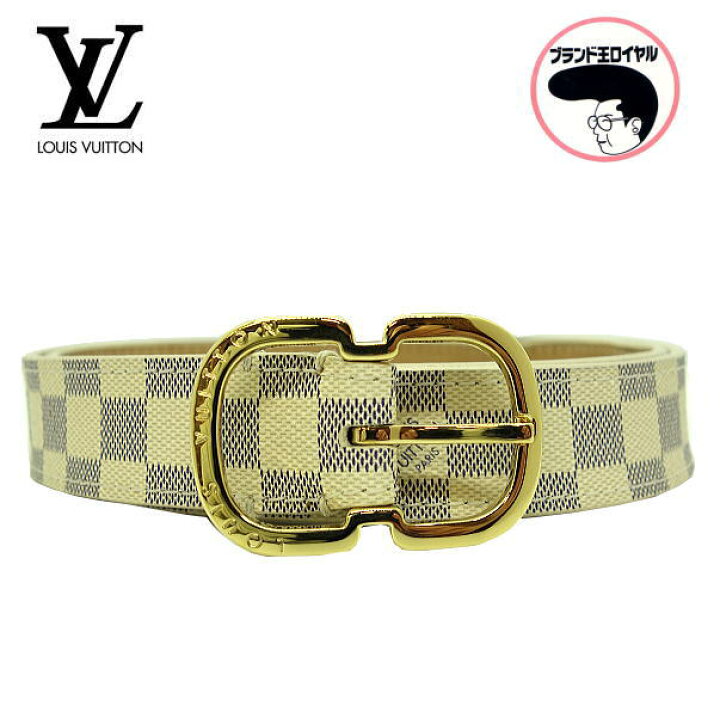 楽天市場】【中古】Louis Vuitton ルイヴィトン ベルト ダミエ  
