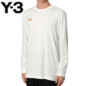 Y-3 バックグラフィックプリント ロングスリーブTシャツ | 高品質コットン | メンズ | HT4733 ホワイト