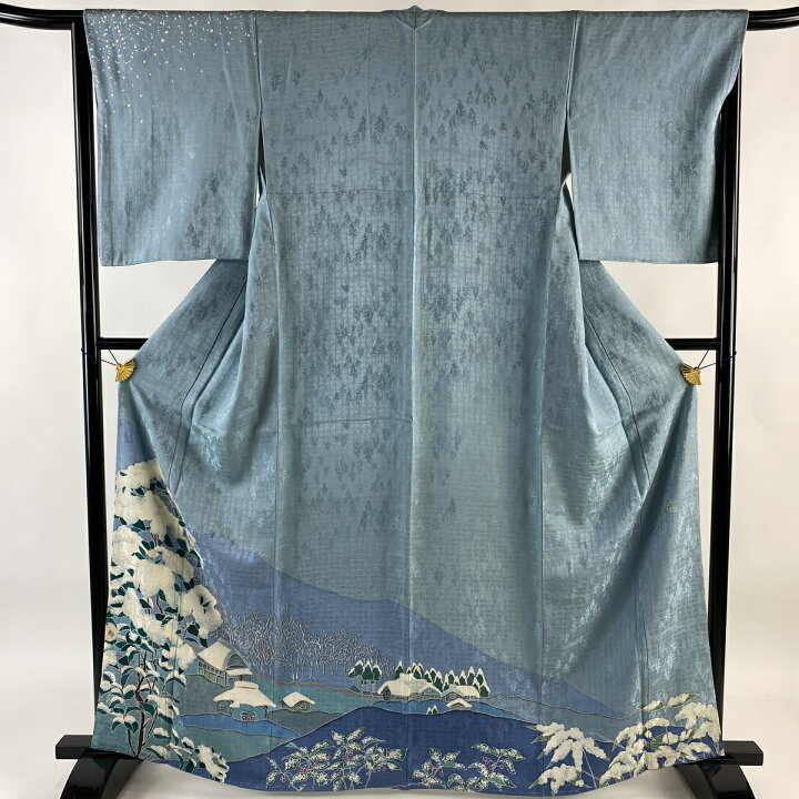 楽天市場】【在庫一掃】 訪問着 身丈166cm 裄丈65cm M 袷 落款あり 椿  