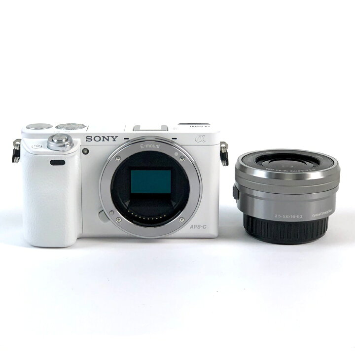 楽天市場】ソニー SONY α6000 パワーズームレンズキット ILCE-6000L W  