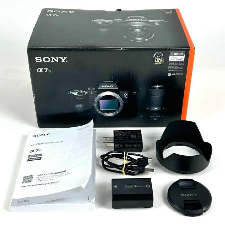 楽天市場】ソニー SONY α7III ズームレンズキット ILCE-7M3K デジタル 