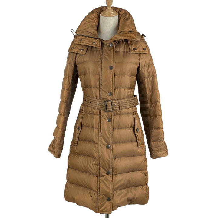 楽天市場】バーバリー BURBERRY ロング ダウンコート 裏チェック B1C07 
