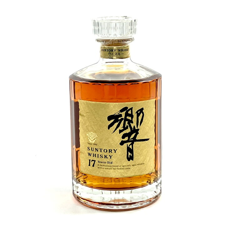 東京都内限定お届け】 サントリー SUNTORY 響 17年 両面 ゴールド 