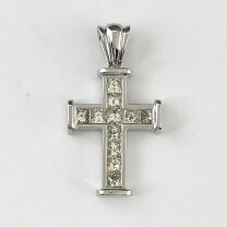 楽天市場】k18 中古（モチーフクロス）（ペンダントトップ｜レディース 