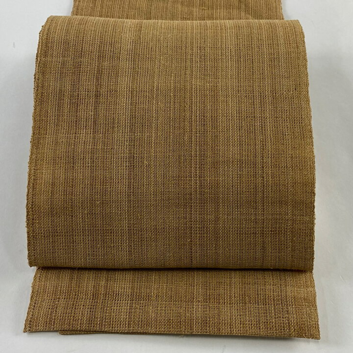 楽天市場】名古屋帯 美品 逸品 夏帯 松葉仕立て 八寸名古屋帯 薄茶色  