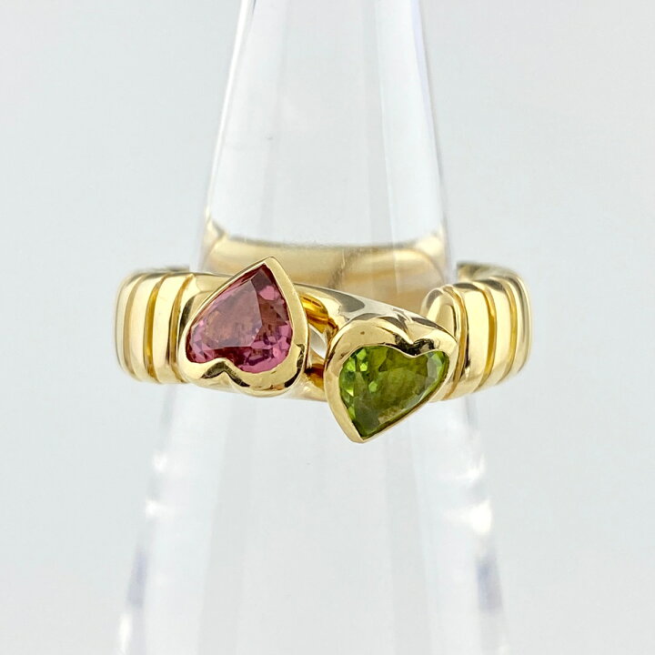 ラッピング可】ブルガリ BVLGARI トゥボガス リング YG イエロー 