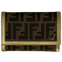 楽天市場】fendi ズッカ柄 二つ折り財布の通販 