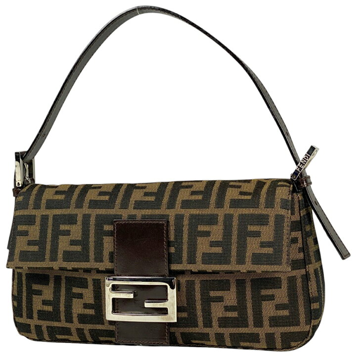 楽天市場】フェンディ FENDI ズッカ柄 マンマバゲット ハンドバッグ  