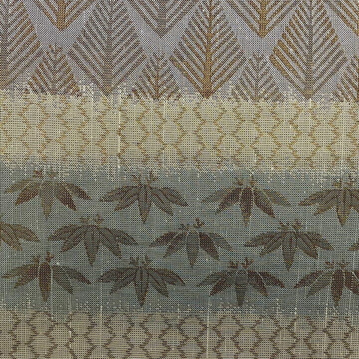楽天市場】袋帯 美品 秀品 松竹梅 横段 箔 金糸 ベージュ 六通 正絹 