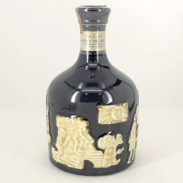 楽天市場 店内最大70 Off 3 21 00 3 28 1 59迄 17 Off 東京都内限定発送 サントリー Suntory ザ ウイスキー 有田焼 陶器ボトル 750ml 国産ウイスキー 中古 バイセルオンライン 楽天市場店