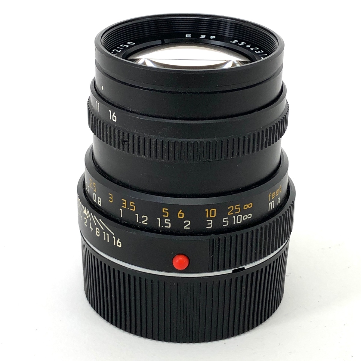 ライカ LEICA SUMMICRON-M 50mm F2 3世代 ズミクロン E39 Mマウント レンジファインダーカメラ用レンズ  流行に