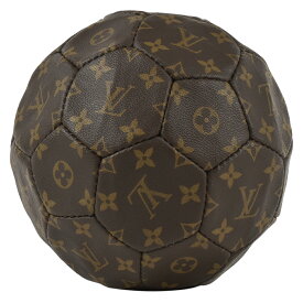 ルイ・ヴィトン Louis Vuitton ロゴ サッカーボール 1998年フランスワールドカップ記念 スポーツ用品 モノグラム ブラウン M99054 レディース 【中古】