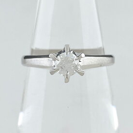 【ラッピング可】タサキ TASAKI ダイヤモンド デザインリング プラチナ 指輪 リング 8号 Pt900 ダイヤモンド レディース 【中古】