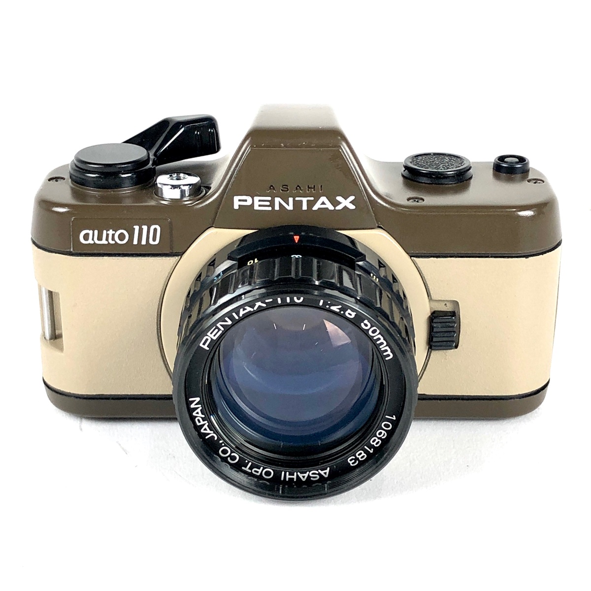 ペンタックス PENTAX AUTO110 + 50mm F2.8 マロン フィルム マニュアルフォーカス 一眼レフカメラ 【中古】 | バイセル  楽天市場店
