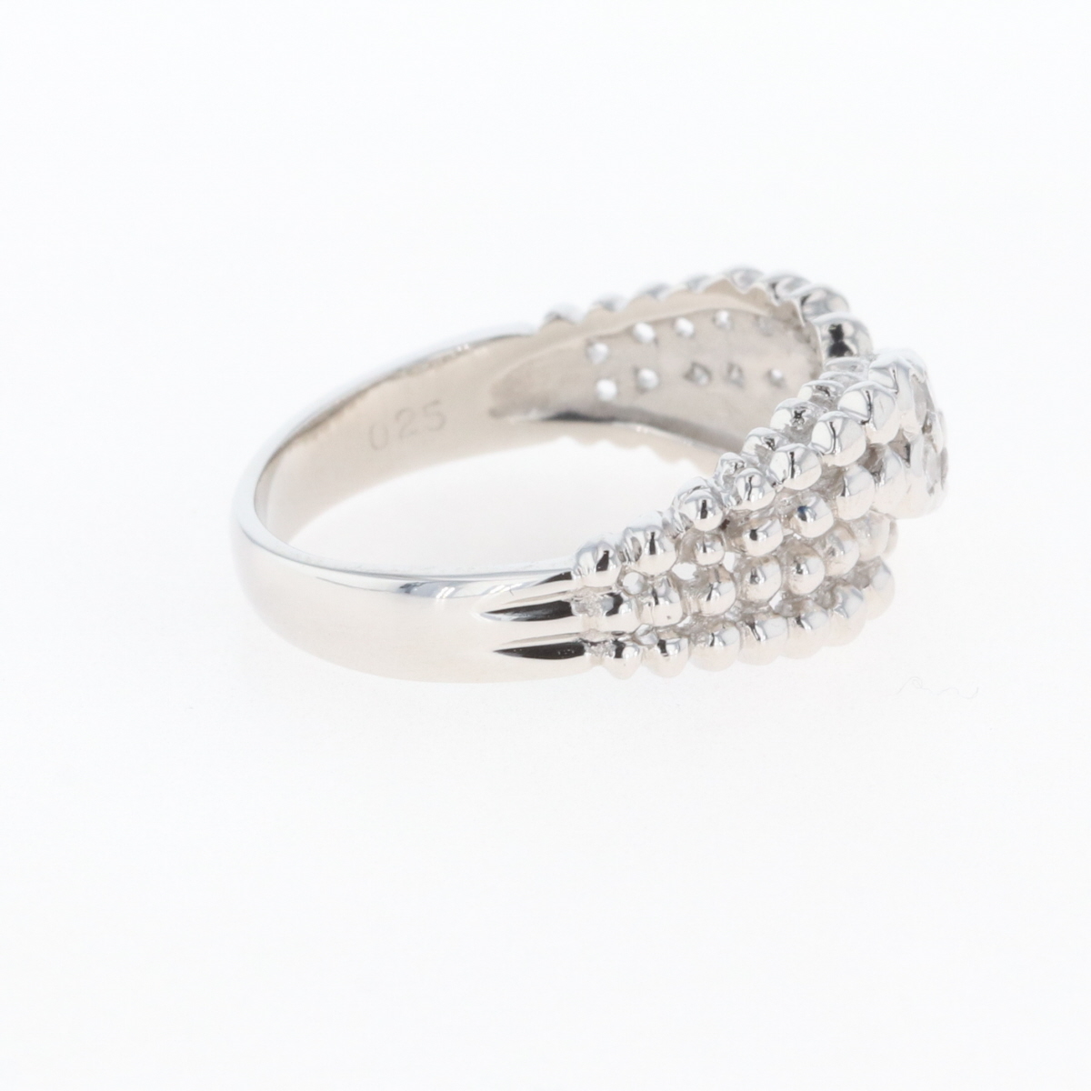 メレダイヤ デザインリング プラチナ 指輪 リング 11.5号 Pt900 ダイヤモンド レディース 指輪・リング 