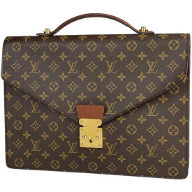 【在庫一掃】 【ジャンク品】ルイ・ヴィトン Louis Vuitton ポルトドキュマン バンドリエール 2WAY ショルダーバッグ ブリーフケース ビジネスバッグ モノグラム ブラウン M53338 メンズ 【中古】